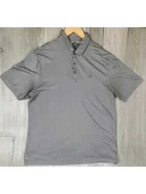 Travis Mathew Shirt Men's Size Large All Over Print Polo Golfer Casual #12